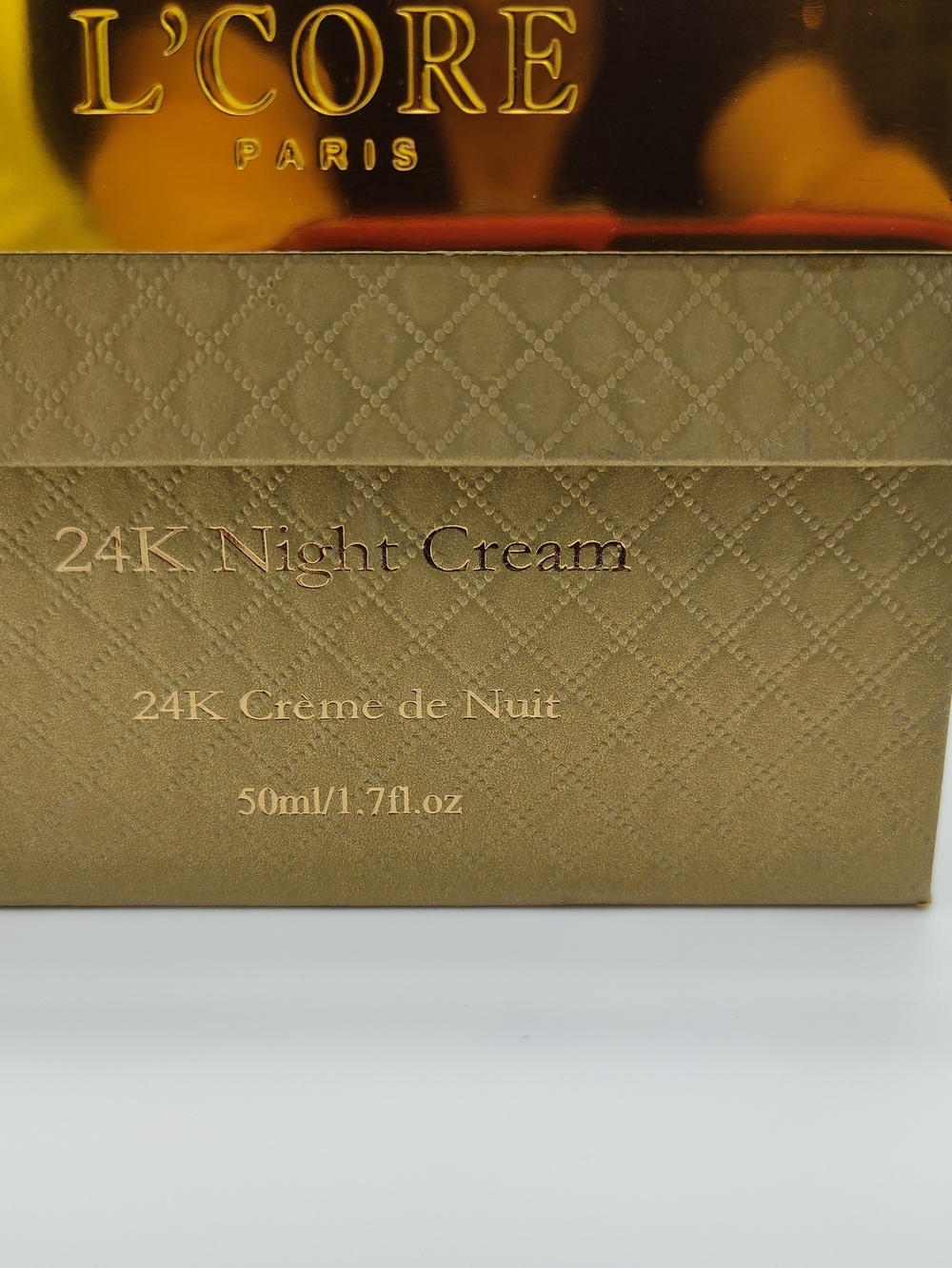 L'CORE Paris 24K Gold Night Cream 50ml Luxury Anti Aging Skincare NIB - Picture 5 of 7